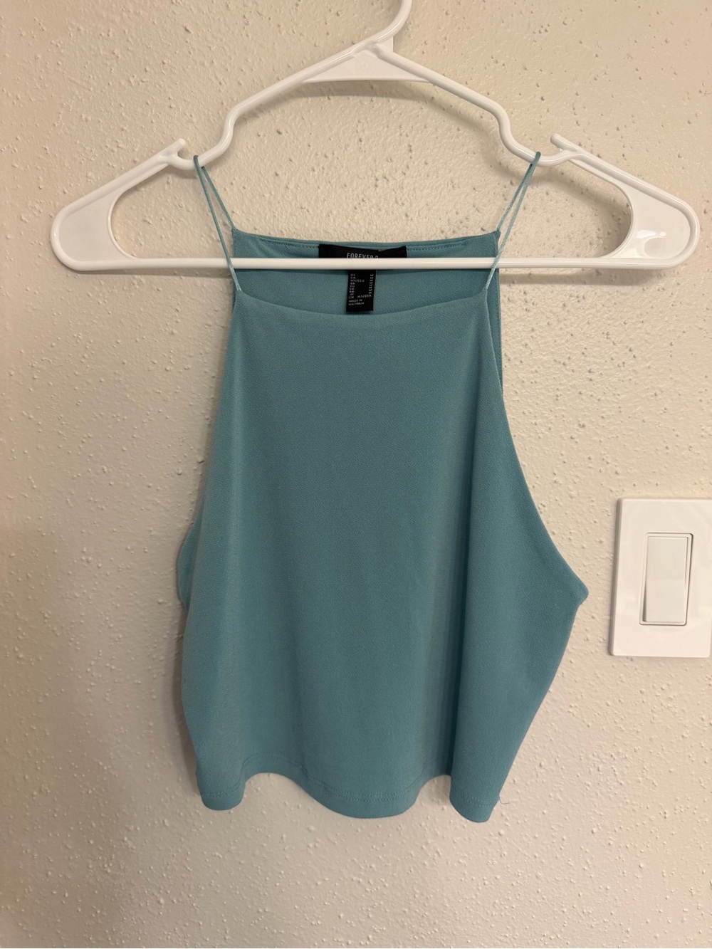 Forever 21 Teal Spaghetti Strap Camisole